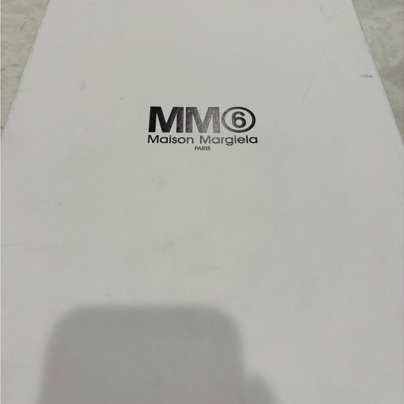 WOMEN'S MM6 MAISON MARGIELA SLIP ON PLATFORM SNEAKERS SIZE 6 BLACK *WORN ONCE* - Picture 9 of 10